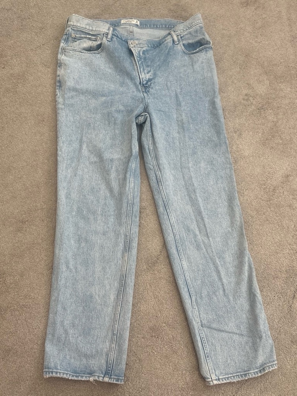 Abercrombie straight leg jeans